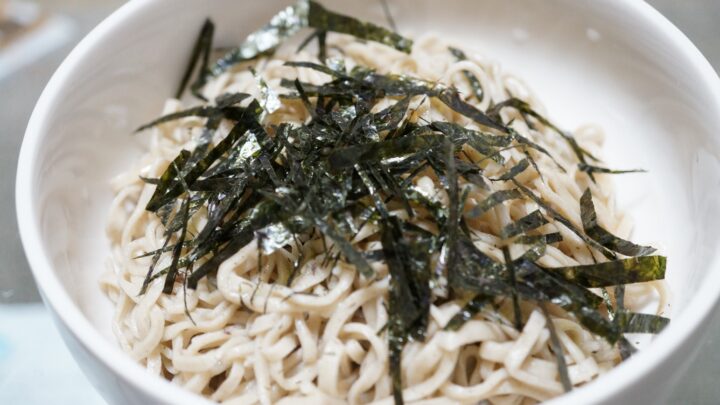 ホームベーカリーで手打ち蕎麦を作ってみた