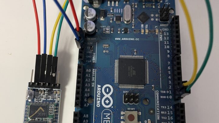 Arduinoにbluetoothモジュールを接続する手順