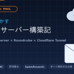 自宅メールサーバー構築記 docker-mailserver・Roundcube・Cloudflare Tunnel